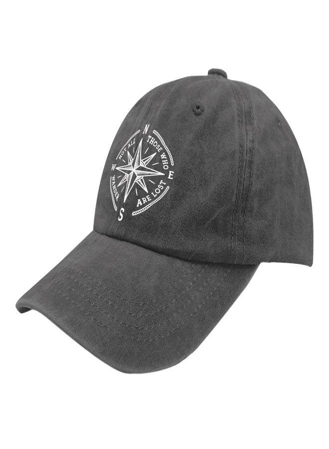 ODCRAT Not All Those Who Wander are Lost Beach Hat Anime Hat Womens Beach Hat Gifts for Boyfriends Summer Cap - Image 2